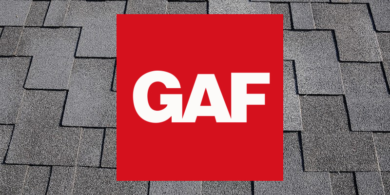GAF roofing logo